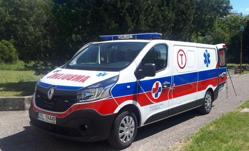 Nowa karetka dla kołobrzeskiego szpitala