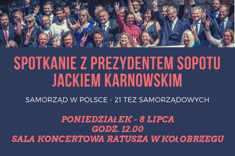 Spotkanie z prezydentem Sopotu