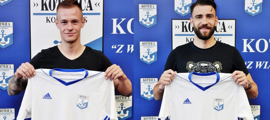 Przemysław Czerwiński oraz Michał Marczak zawodnikami Kotwicy Kołobrzeg