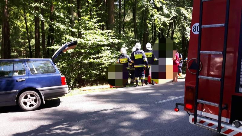 Uwaga! Poważny wypadek pomiędzy Kołobrzegiem a Ząbrowem