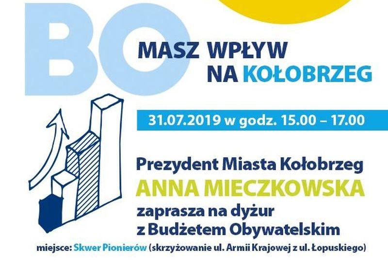 Dyżur z Budżetem Obywatelskim