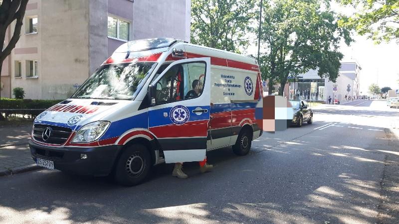 Potrącenie przy al. św. Jana Pawła II