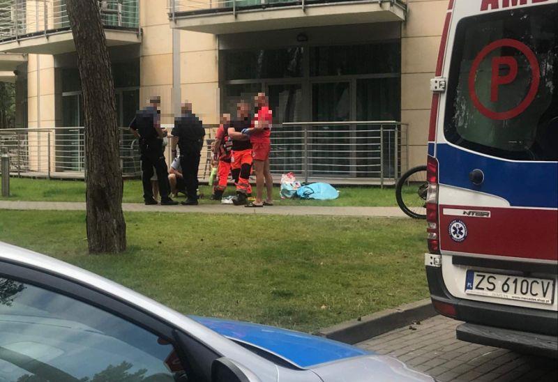 Rowerzysta potrącił dziecko