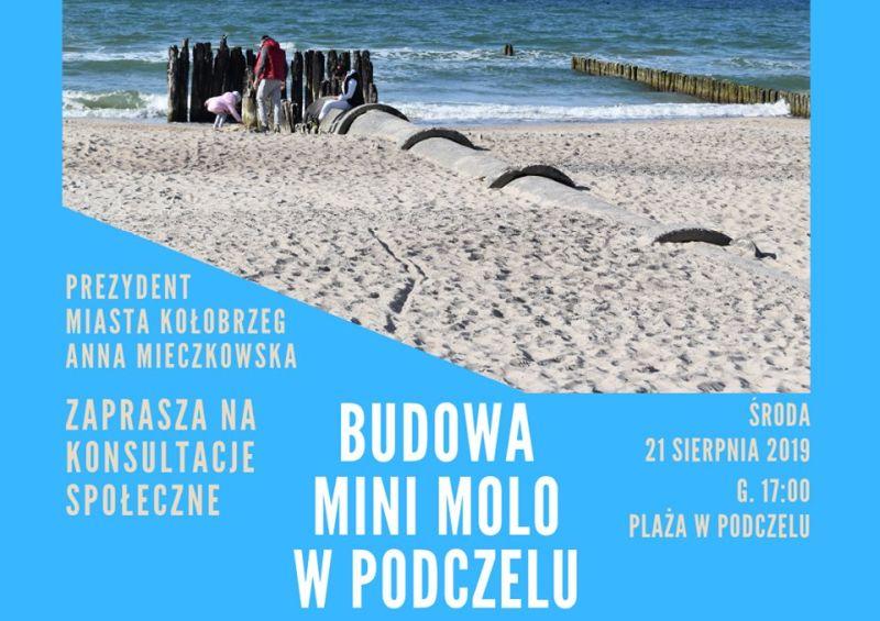 Prezydent ponownie spotka się z mieszkańcami. Tym razem w sprawie molo w Podczelu