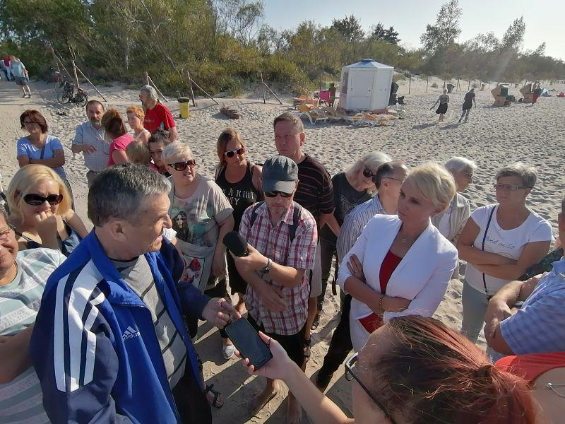 Mieszkańcy Podczela rozmawiali o koncepcji molo