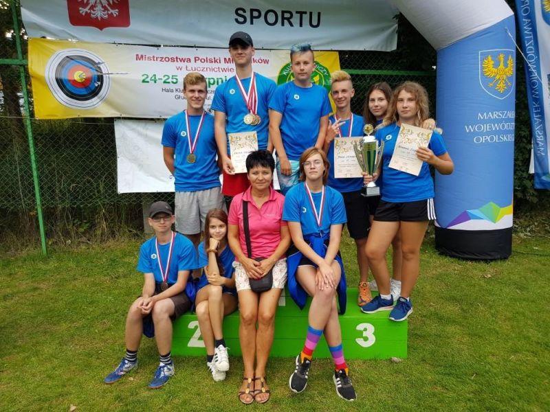 Łucznicy Mewy z medalami Mistrzostw Polski