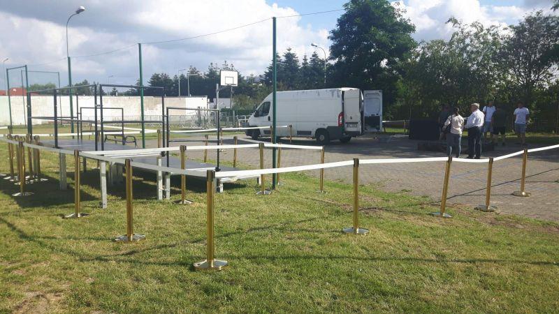 Służby Ochrony Państwa sprawdzały budynki. Trwają przygotowania do wizyty prezydenta