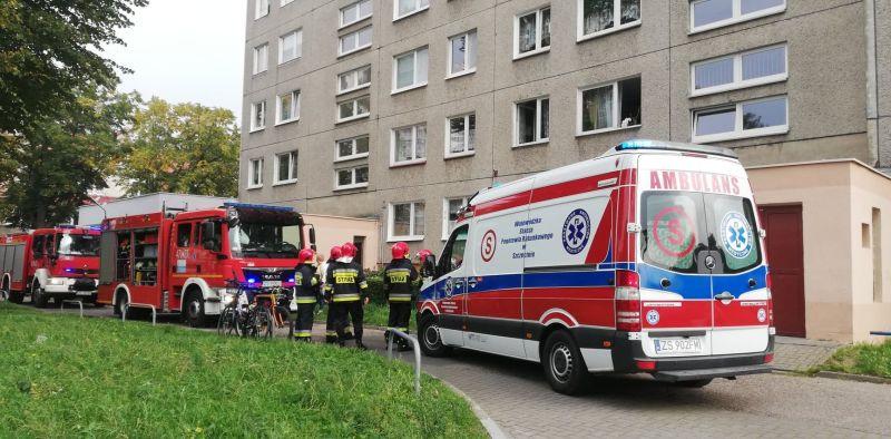 Zadymienie mieszkania przy ul. Zygmuntowskiej. Jedna osoba poszkodowana 