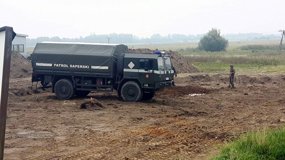Znów trzeba było wezwać saperów