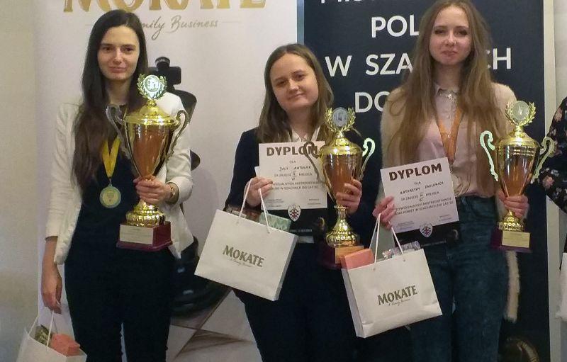 Szachistka GKSz Solny ze srebrnym medalem Mistrzostw Polski