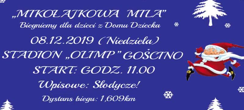 „Mikołajkowa Mila” - Ty również możesz dołączyć do akcji dla dzieci z Interwencyjnego Domu Dziecka! Już w najbliższą niedzielę