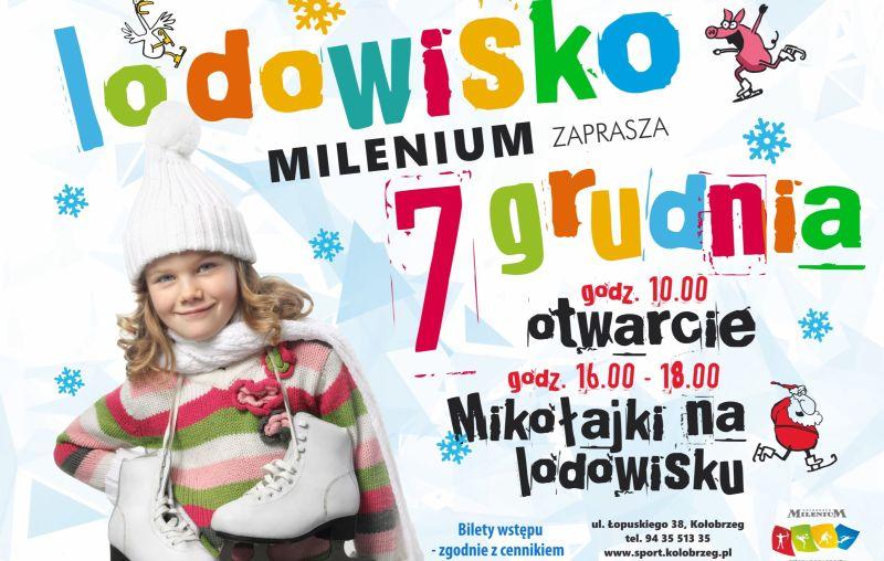 Kołobrzeski MOSiR zaprasza na Otwarcie Lodowiska i Mikołajki