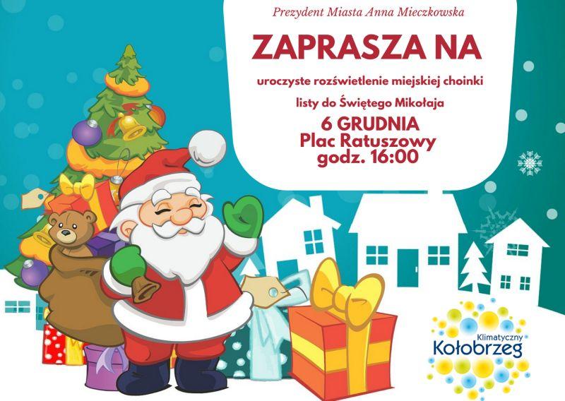 Iluminacja choinki w piątek o godz.16.00