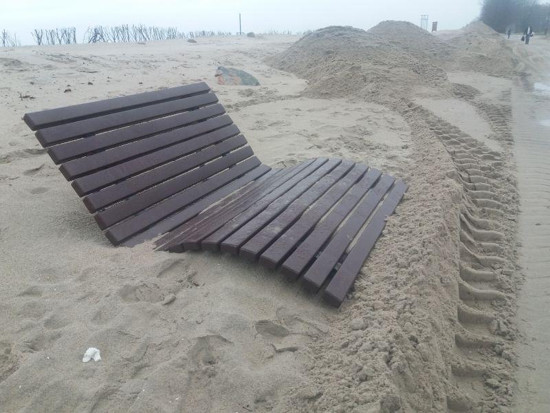 Mur gabionowy odgrodzi plażę?