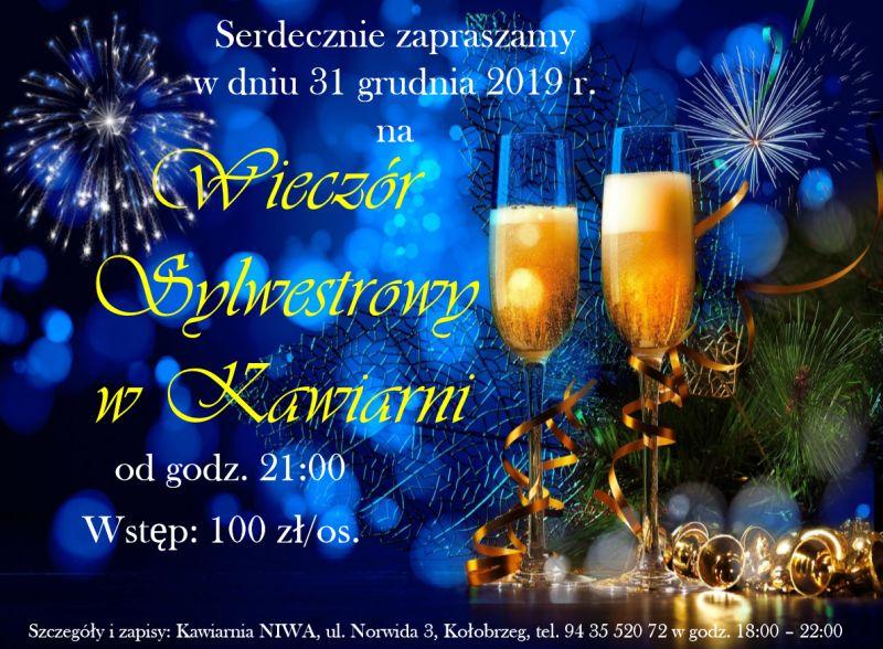 Wieczór Sylwestrowy w kawiarni Niwa