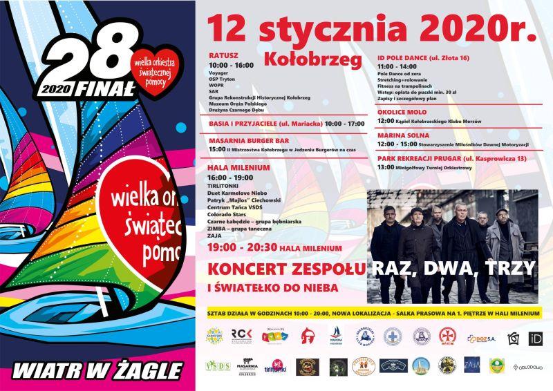 Jest już program kołobrzeskiej WOŚP