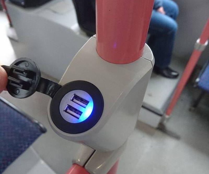 Naładujesz telefon jadąc autobusem