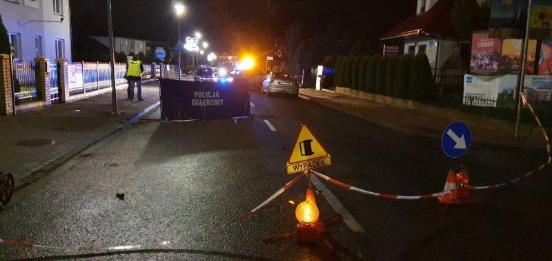 Kobieta została śmiertelnie potrącona przez samochód