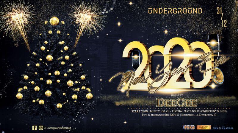 Dyskoteka Sylwestrowa w klubie Underground