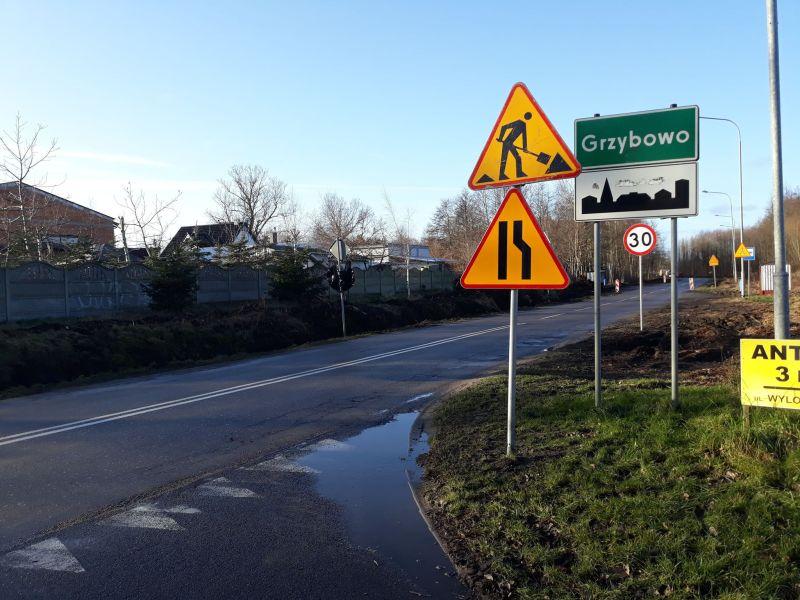 Od 28 stycznia spore utrudnienia w kierunku Grzybowa