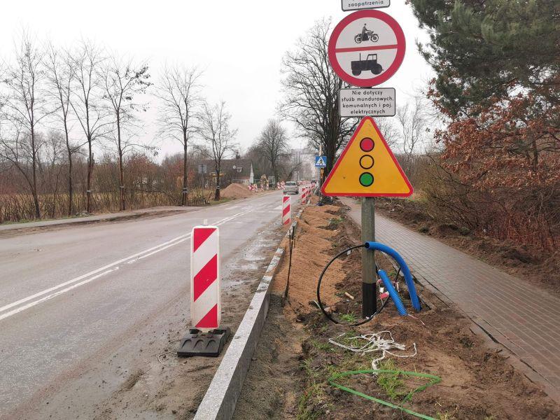 Remont ulicy Wschodniej. Tymczasowo wprowadzono sygnalizację świetlną