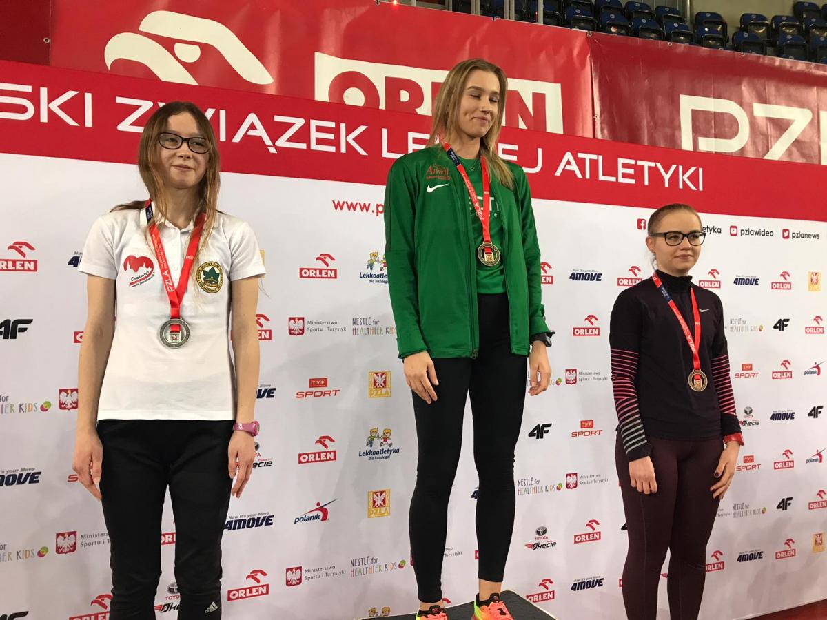 Brąz kołobrzeżanki w Halowych mistrzostwach Polski w lekkiej atletyce