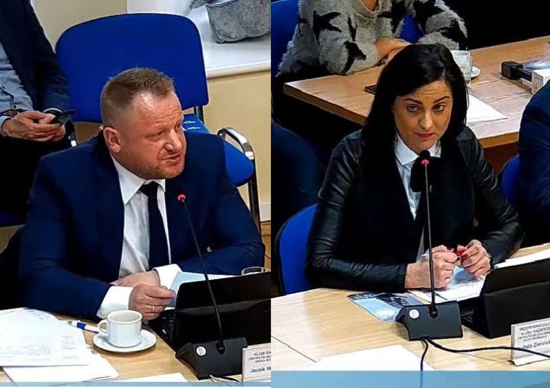 Jacek Woźniak o odejściu Zielińskiej: „nie powiedziała całej prawdy”. - Jestem zażenowana – mówi radna (video)