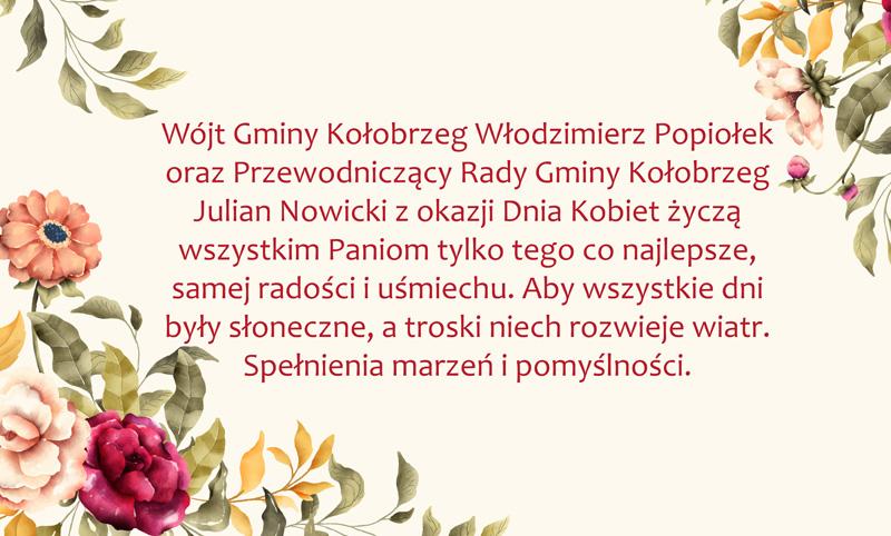 Życzenia z okazji Dnia Kobiet