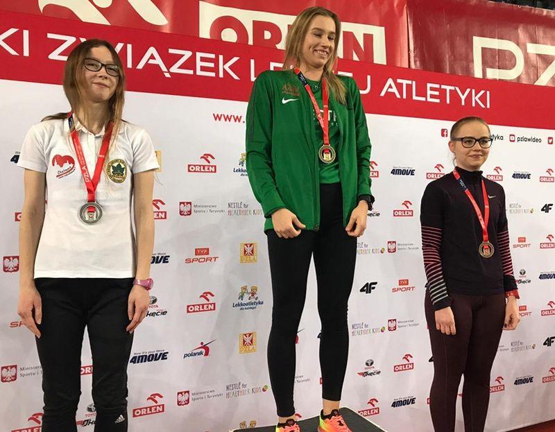 Brązowy medal w lekkoatletyce. 