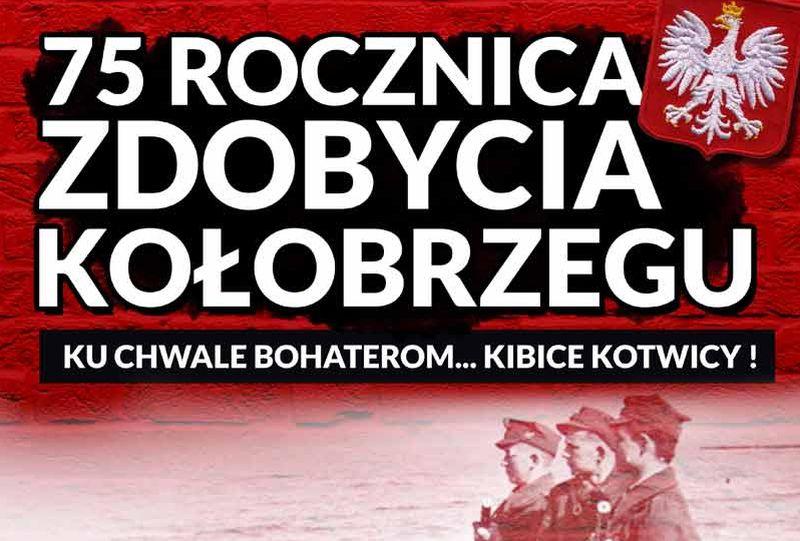 Kibice odpalą 75 rac na 75 rocznicę