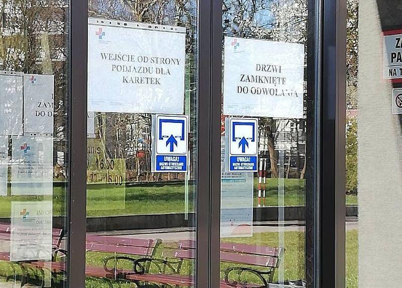 Ograniczony dostęp do kołobrzeskiego szpitala