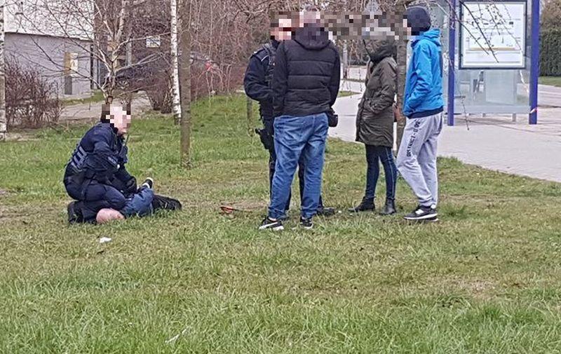 Ujęty mężczyzna. Chodziło o próbę włamania?