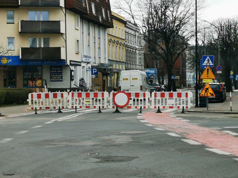 Ulica Zwycięzców została zamknięta