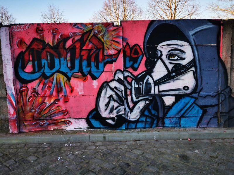Mamy swój mural dotyczący epidemii koronawirusa. Tak wygląda nasza rzeczywistość (video)