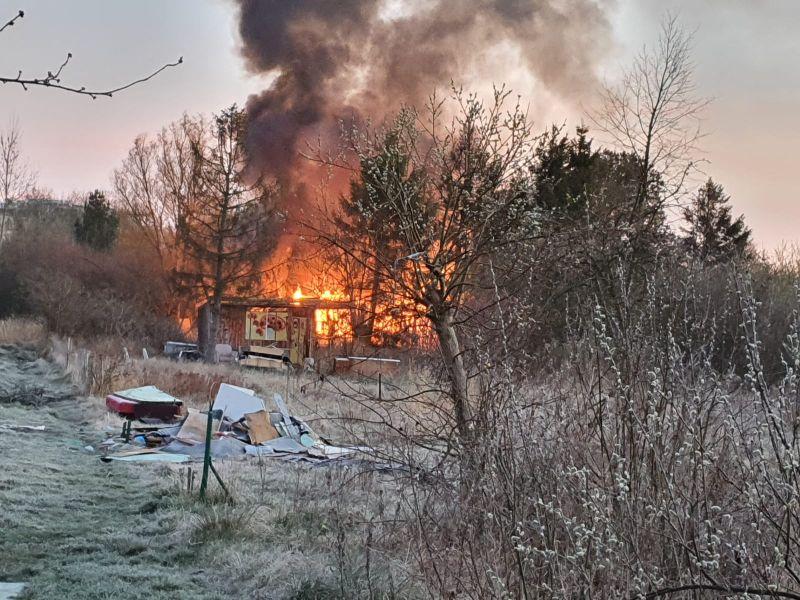 Spłonęły trzy budynki (foto)