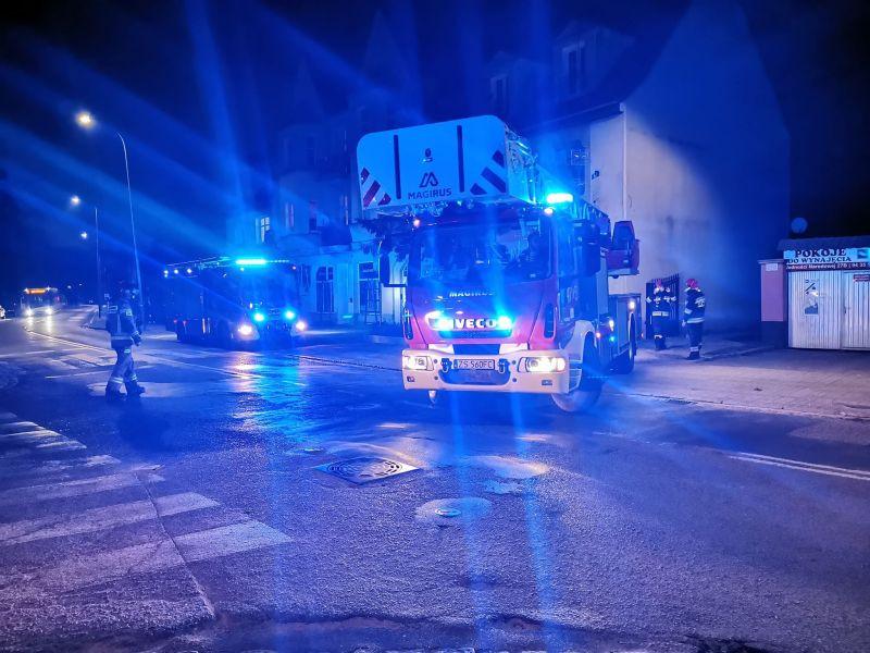 Pożar przy Jedności Narodowej. Mężczyzna zatrzymany przez policję 