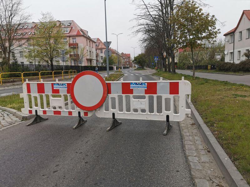 Uwaga kierowcy! Część ulicy Jedności Narodowej została wyłączona z ruchu