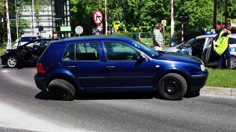 Kolizja przy Jagiellońskiej. 22-latek nie ustąpił pierwszeństwa