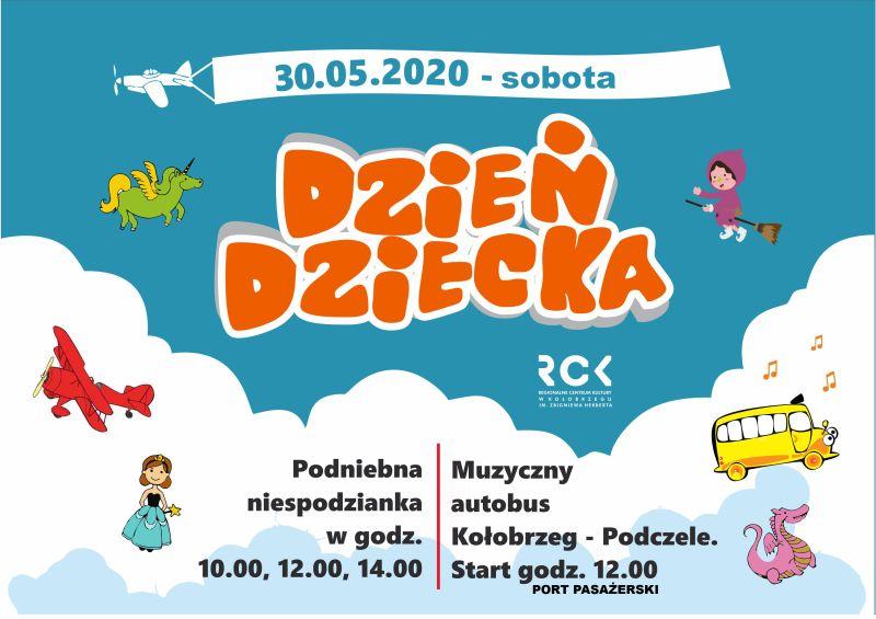 Bajkowy Autobus przejedzie ulicami Kołobrzegu. Dzień Dziecka z RCK