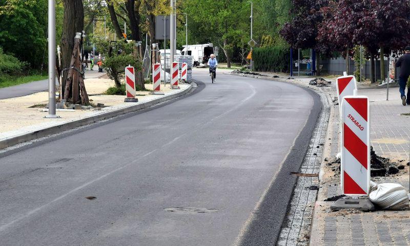 Remont ul. Wschodniej na ostatniej prostej