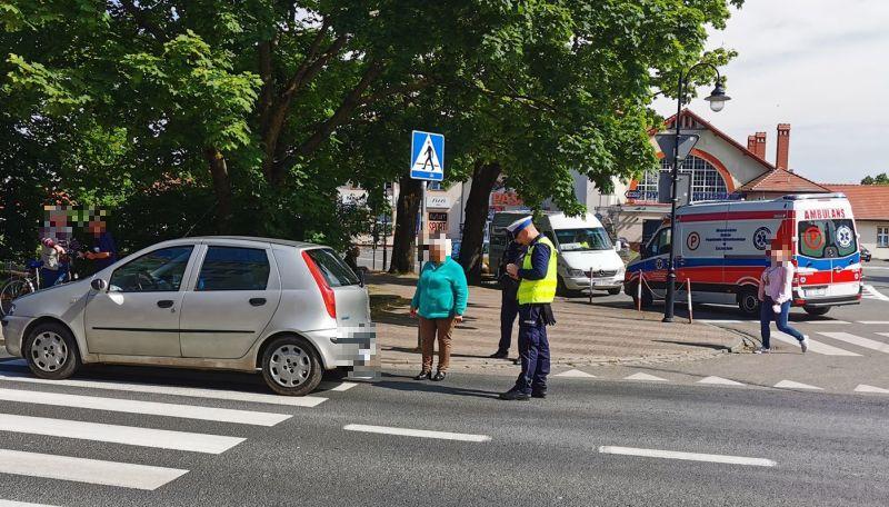 Potrącenie przy Jagiellońskiej