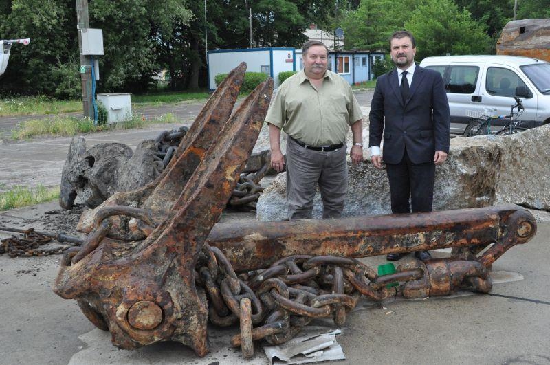 Muzealne kotwice trafiły do Stepnicy