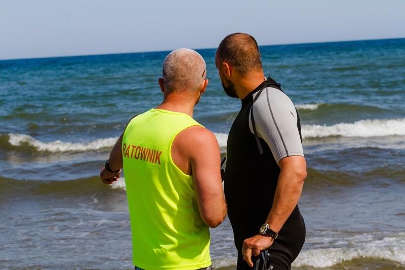 Ratownicy i policjanci szukali człowieka, który zniknął na plaży