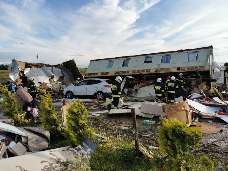 „To było standardowe amerykańskie tornado”. Meteo Kołobrzeg o trąbie powietrznej w Ustroniu Morskim