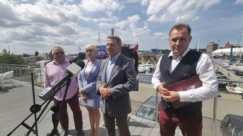 „Czekamy na obiecane pieniądze”. Działacze KO i samorządowcy podsumowali wyniki wyborów (video)