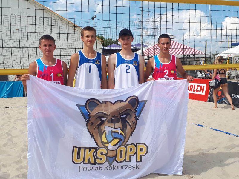Kołobrzeżanie w Finale Mistrzostw Polski w Siatkówce Plażowej Kadetów
