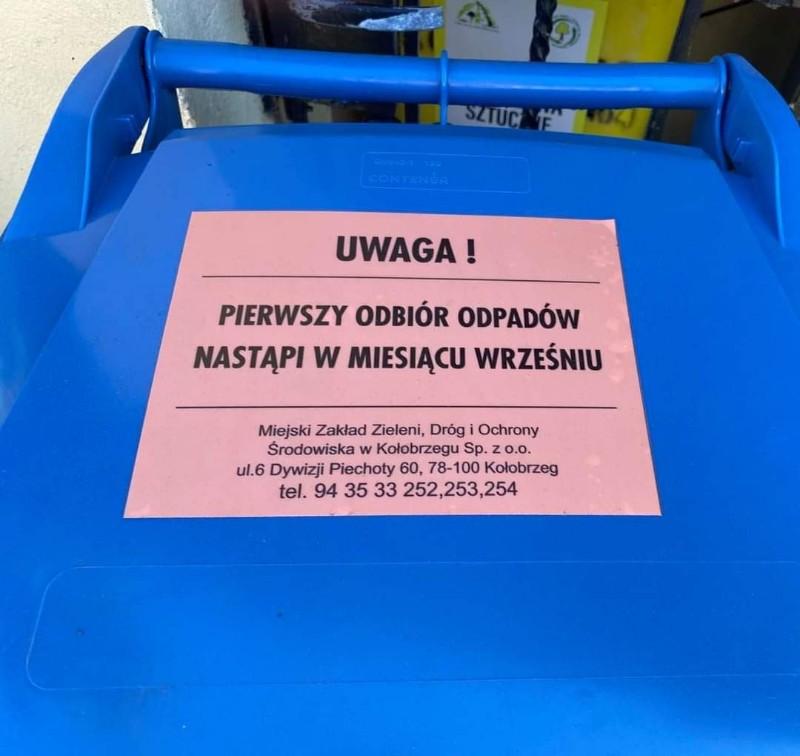 Kołobrzeżanie zyskają nowe pojemniki na śmieci  ​