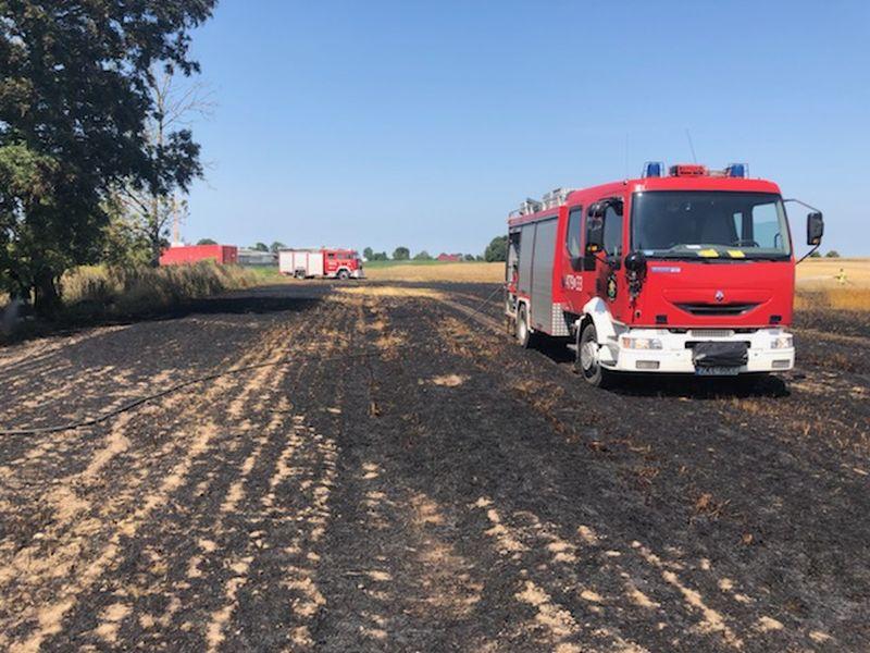 Pożary w powiecie kołobrzeskim