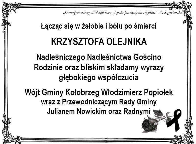 Wyrazy głębokiego współczucia