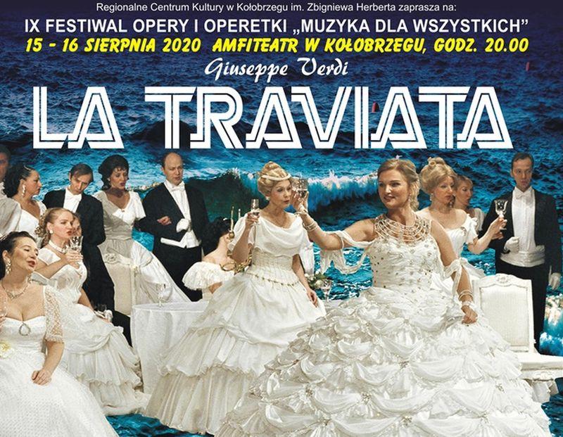  „La Traviata” w kołobrzeskim amfiteatrze